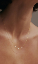 Load image into Gallery viewer, SAINT VALENTINE Floating Stone Necklace Gold