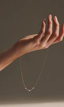 Load image into Gallery viewer, SAINT VALENTINE Floating Stone Necklace Gold