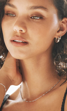 Load image into Gallery viewer, SAINT VALENTINE Positano Mini Hoops Silver