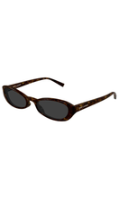 Load image into Gallery viewer, Saint Laurent SL871 Sue Sunglasses in Havana at SAINTE
