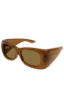 Load image into Gallery viewer, Saint Laurent Howl Sunglasses SL 901 in Brown at SAINTE