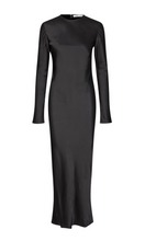 Load image into Gallery viewer, SAMSOE-SAMSOE-ALINA-LONG-DRESS-BLACK-14903-WOMEN'S-FASHION-AMARA-HOME