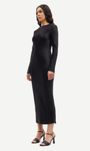 Load image into Gallery viewer, SAMSOE-SAMSOE-ALINA-LONG-DRESS-BLACK-14903-WOMEN'S-FASHION-AMARA-HOME