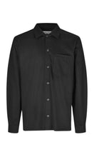 Load image into Gallery viewer, SAMSOE-SAMSOE-Sataka-JC-Overshirt-13208-Black-Black-Men's-Fashion-Clothing-Amara-Home