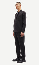 Load image into Gallery viewer, SAMSOE-SAMSOE-Sataka-JC-Overshirt-13208-Black-Black-Men's-Fashion-Clothing-Amara-Home