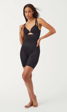 Load image into Gallery viewer, SPANX Thinstincts 2.0 Open-Bust Mid-Thigh Bodysuit