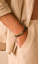 Load image into Gallery viewer, SPIRITUS STONES Quartz Dragon Bracelet with Aventurine & Moss Agate