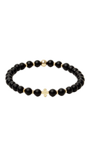 Load image into Gallery viewer, SPIRITUS STONES Sacred Strength Bracelet with Onyx