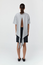 Load image into Gallery viewer, ST. AGNI Cotton Jersey Split Back Tee