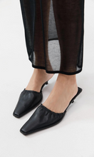 Load image into Gallery viewer, ST. AGNI Gathered Kitten Heels