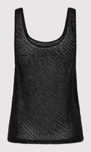 Load image into Gallery viewer, ST. AGNI Glass Beaded Mesh Top