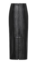 Load image into Gallery viewer, ST. AGNI Leather Column Skirt