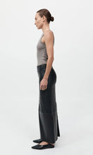 Load image into Gallery viewer, ST. AGNI Leather Column Skirt
