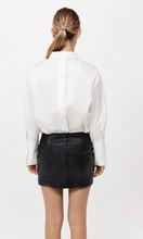 Load image into Gallery viewer, ST. AGNI Leather Mini Skirt