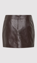Load image into Gallery viewer, ST. AGNI Leather Mini Skirt