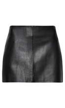 Load image into Gallery viewer, ST. AGNI Leather Mini Skirt