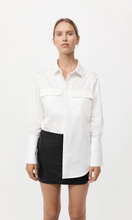 Load image into Gallery viewer, ST. AGNI Leather Mini Skirt