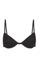Load image into Gallery viewer, ST. AGNI Pinstripe Tailored Bralette