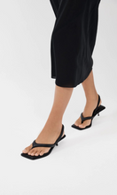 Load image into Gallery viewer, ST. AGNI Sling Back Thong Heel