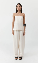 Load image into Gallery viewer, ST. AGNI Strapless Rouleau Tie Top