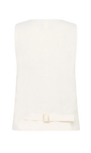 Load image into Gallery viewer, ST. AGNI Tailored Linen Vest