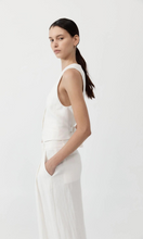 Load image into Gallery viewer, ST. AGNI Tailored Linen Vest