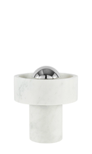 Load image into Gallery viewer, TOM DIXON Stone Portable Chrome LED Light at SAINTE