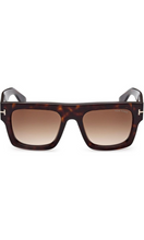 Load image into Gallery viewer, TOM FORD Fausto Rectangle Sunglasses