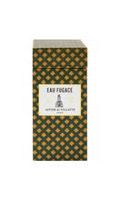 Load image into Gallery viewer, Astier de Villatte Eau Fugace 50ml perfume fragrance in luxurious green box decorated with gold clover motifs, available at Amara Home.
