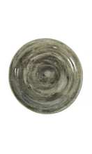 Load image into Gallery viewer, Wonki Ware unique ceramic Mediterranean Platter with black textured glaze, handmade in South Africa, available at Amara Home.