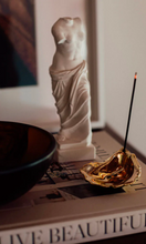 Load image into Gallery viewer, COREY ASHFORD Brass Oyster Incense Holder