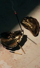 Load image into Gallery viewer, COREY ASHFORD Brass Oyster Incense Holder