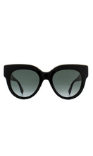Load image into Gallery viewer, FENDI | Cat Eye Sunglasses | Black