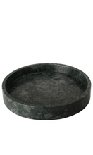Load image into Gallery viewer, MARBLE | Green Round Tray