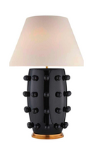 Load image into Gallery viewer, KELLY WEARSTLER Linden Lamp Black