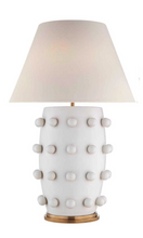 Load image into Gallery viewer, KELLY WEARSTLER Linden Lamp White