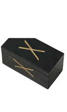 Load image into Gallery viewer, Kisses Resin, Horn & Brass Box