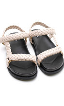 Load image into Gallery viewer, LA TRIBE Elke Braided Sandal