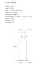 Load image into Gallery viewer, AERIN | Clarkson Floor Lamp