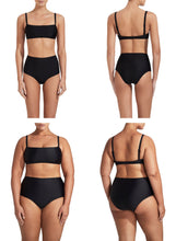 Load image into Gallery viewer, MATTEAU | The High Waist Brief | Black
