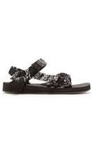Load image into Gallery viewer, ARIZONA LOVE | Trekky Black Bandana Sandal