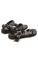 Load image into Gallery viewer, ARIZONA LOVE | Trekky Black Bandana Sandal