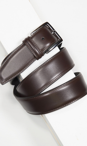 A0890 LEATHER BELT BROWN