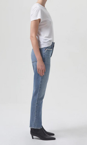 AGOLDE Riley Long High Rise Straight