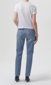 AGOLDE Riley Long High Rise Straight