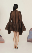 Load image into Gallery viewer, ALEMAIS Neptuna Mini Flare Sleeve Dress
