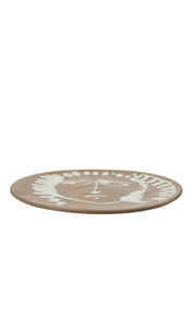 ALEX AND TRAHANAS Large Face Serving Plate