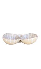 Load image into Gallery viewer, ALEX AND TRAHANAS Crema Ceramic Duo Dipping Bowl
