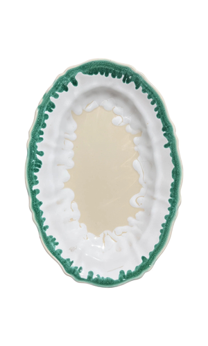ALEX AND TRAHANAS Dal Mare Ceramic Oval Platter
