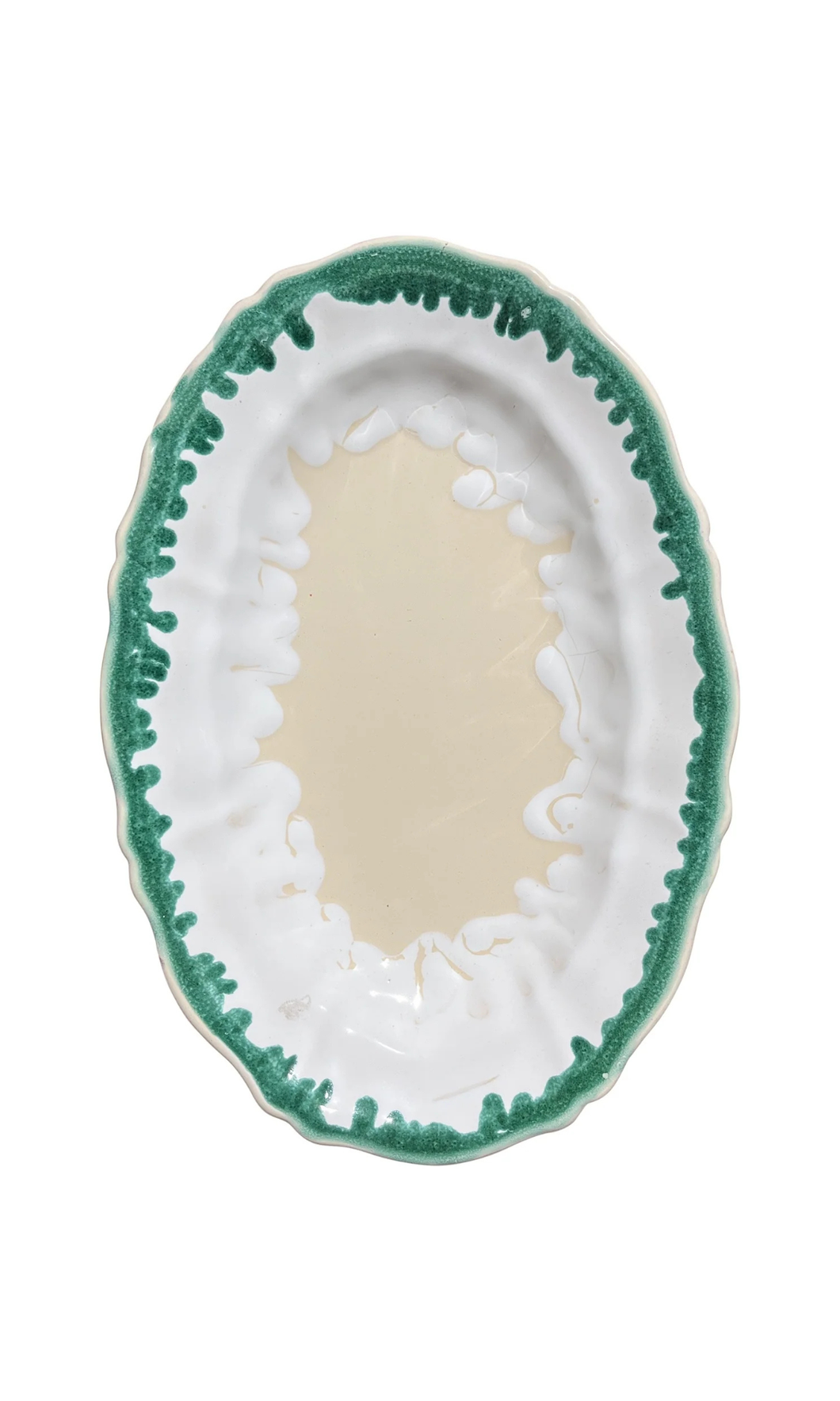 ALEX AND TRAHANAS Dal Mare Ceramic Oval Platter